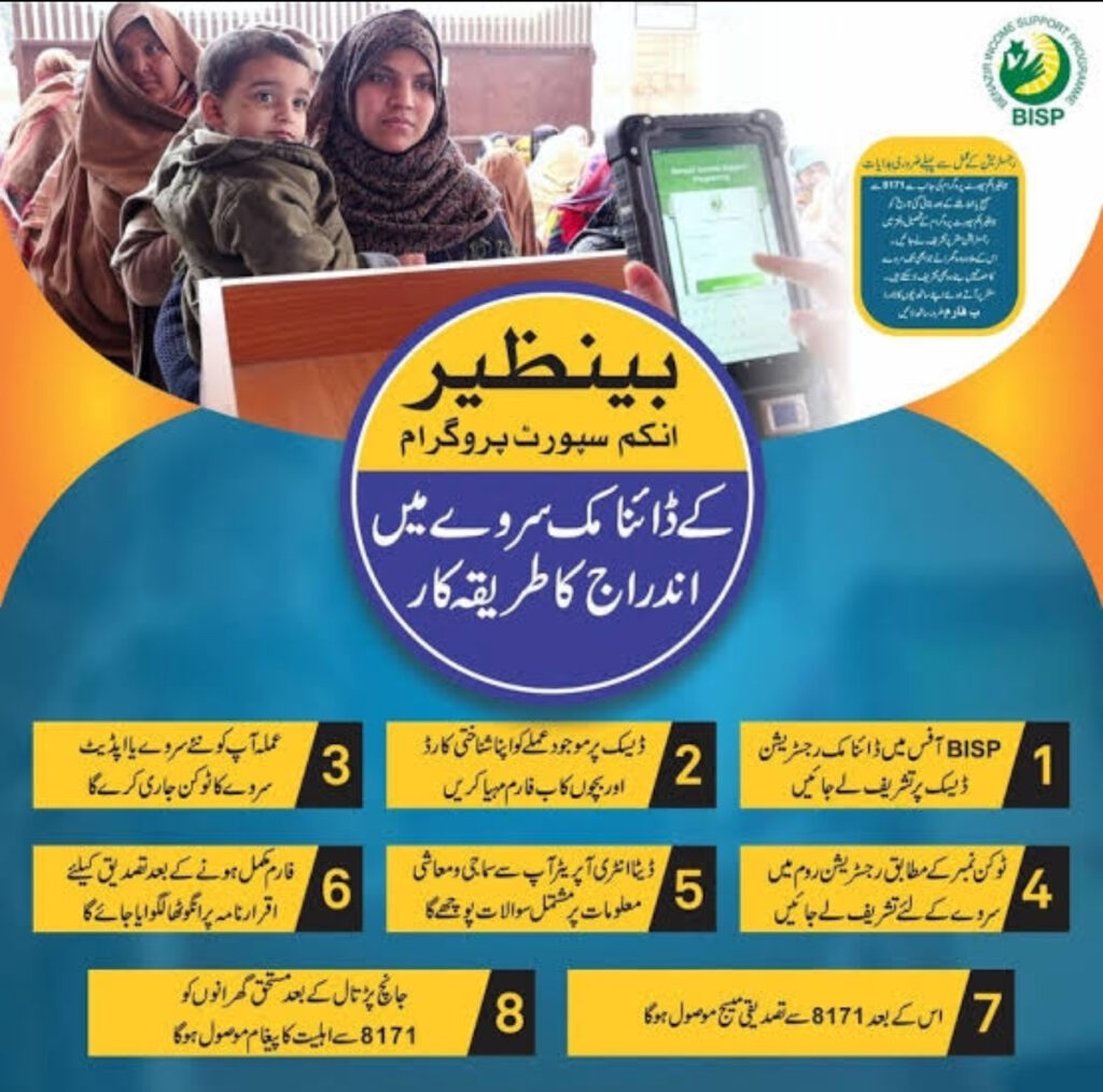 BISP Registration Ka Asaan Tareeqa 2025