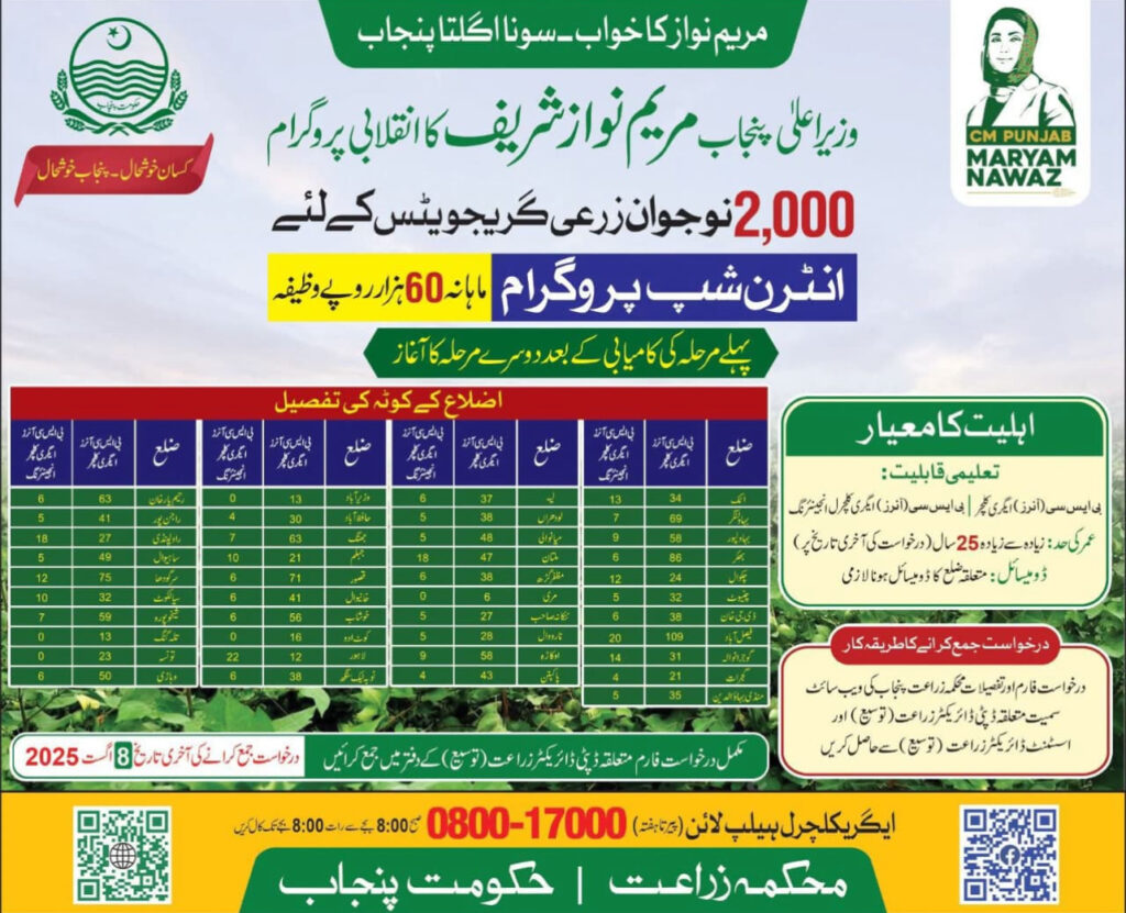 CM Punjab Internship Program Phase 2