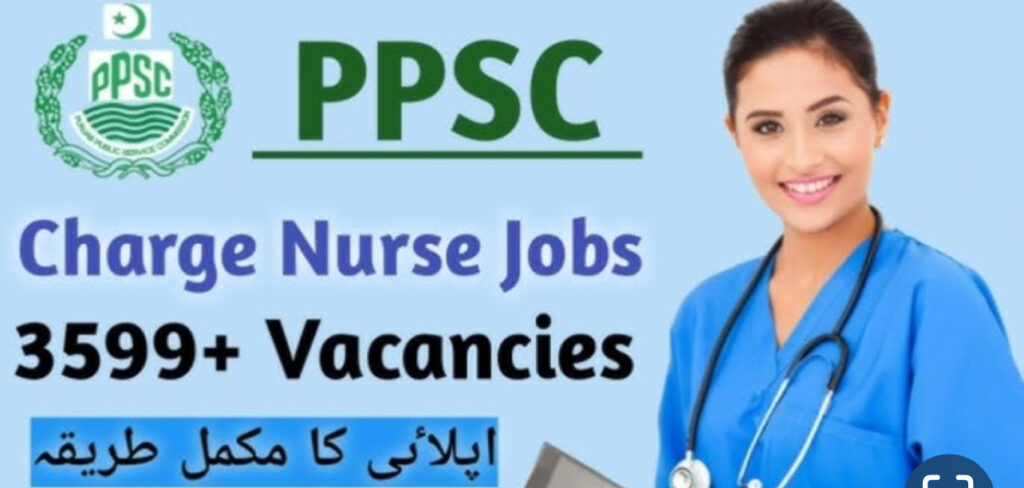 Charge Nurse Female Jobs Through PPSC